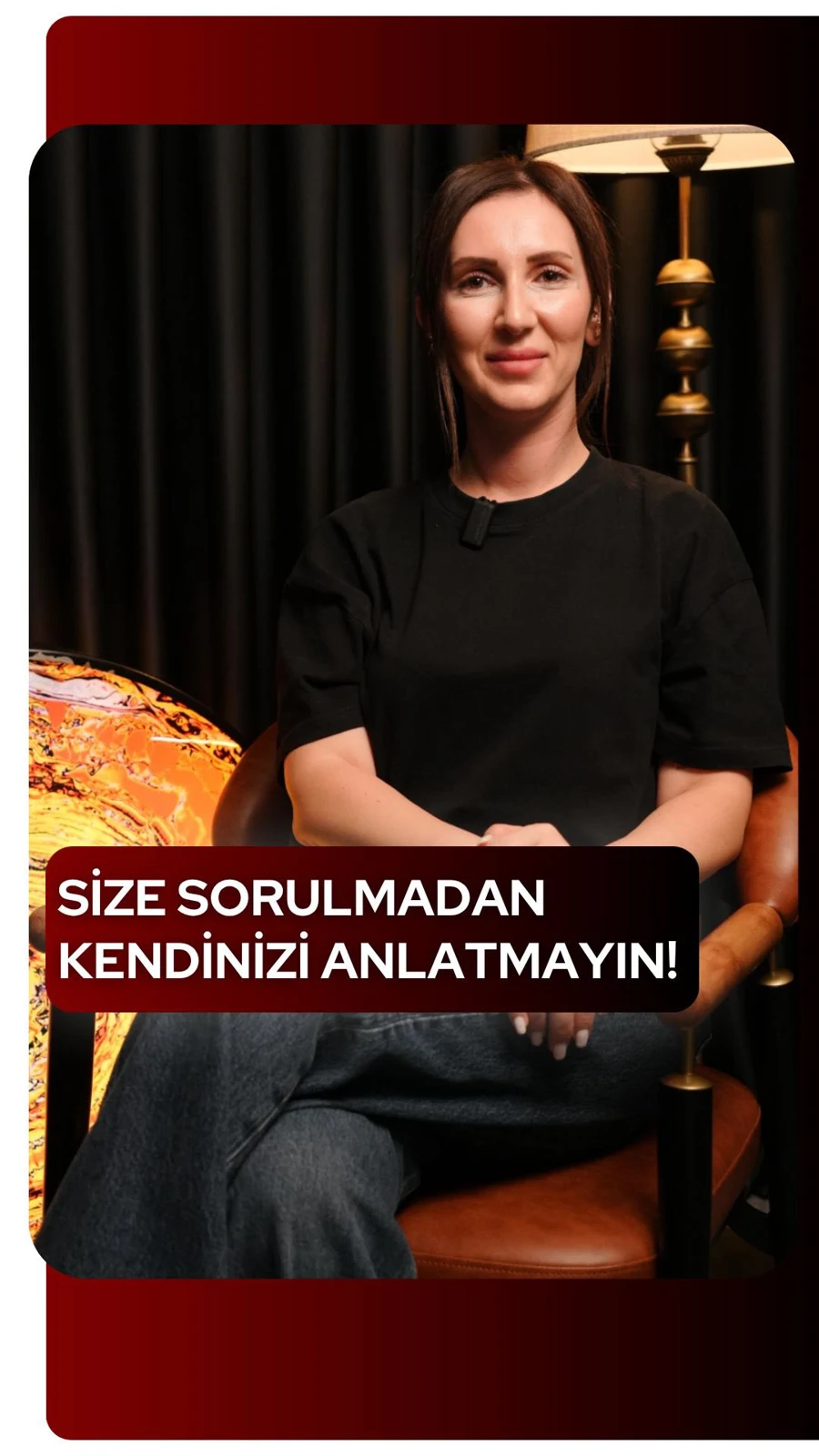 Uzman Psikolog Büşra Aydın'ın Reels çekimi